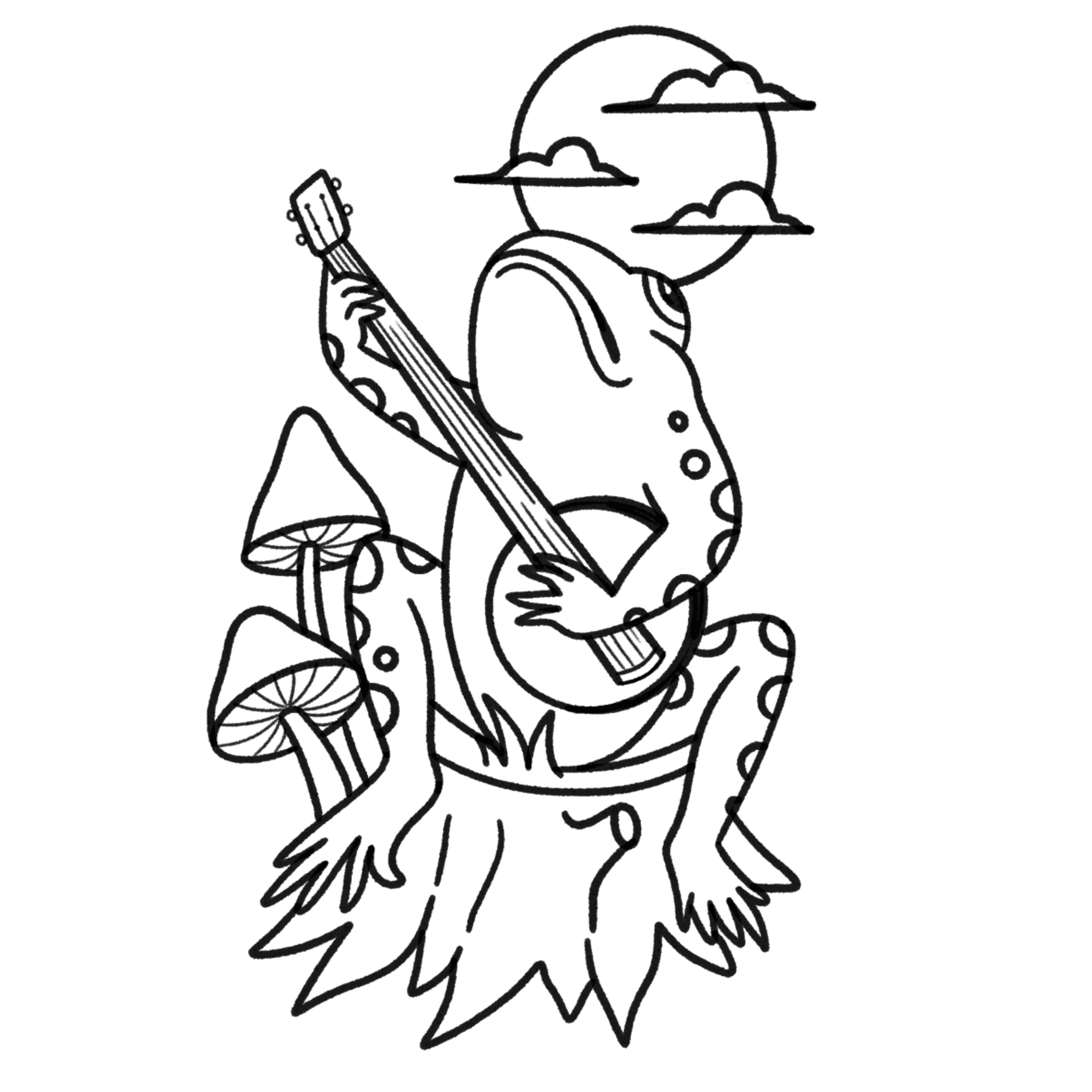 Grenouille Banjo